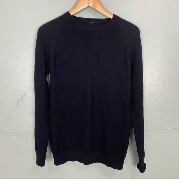 Lululemon Simply‎ Wool Sweater Black Sz M?? - Picture 1 of 7